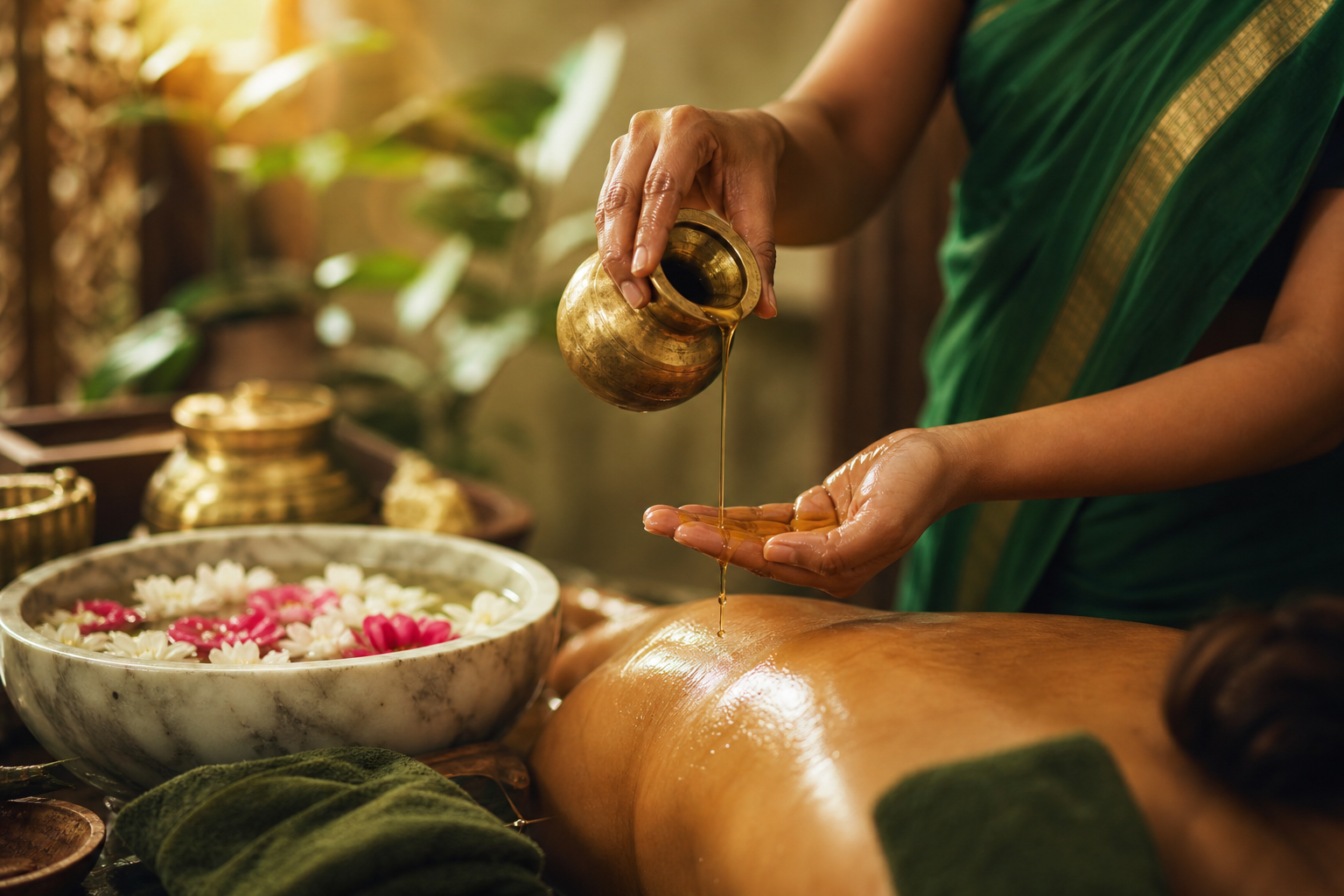 Abhyanga at Home — Ayurvedic Self-Oil Massage for Sleep & Vitality