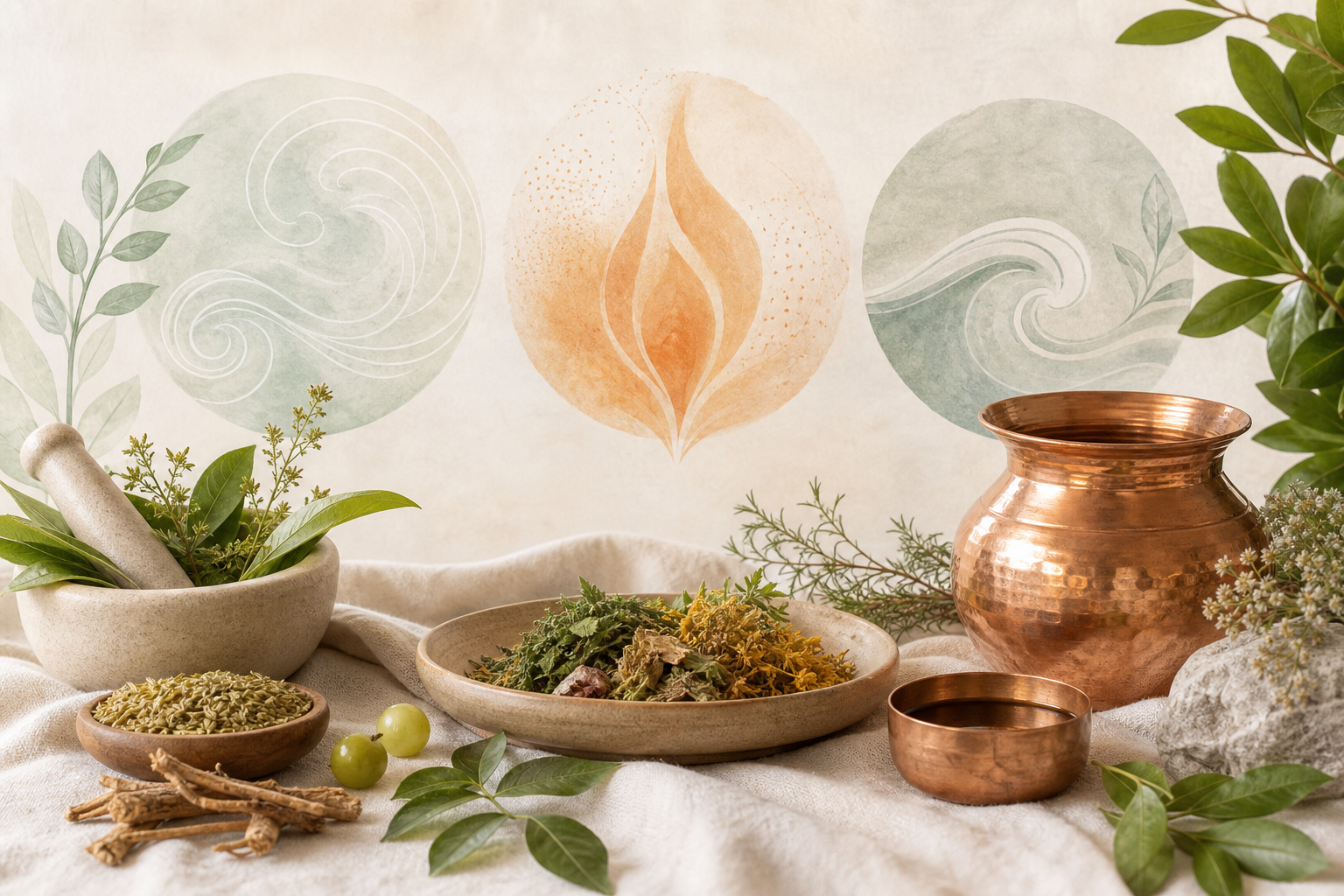 Understanding Vata, Pitta & Kapha — Simple Daily Habits for Balance